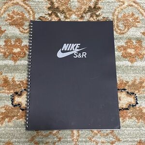 Nike S&R Thick Hardback Coiled Ruler Notebook With 27 Pages